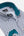 Roma Sport Poplin Stretch Man Shirt White Light Blue