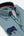 Roma Iconic Poplin Stretch Man Shirt Green Orange