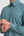 Roma Iconic Poplin Stretch Man Shirt Green Orange