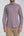 Roma Iconic Poplin Stretch Man Shirt Purple White