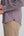 Roma Iconic Poplin Stretch Man Shirt Purple White