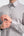 Camicia Uomo Roma Iconic Satin Grigio