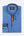 Roma Iconic Herren Hemd Satin Blau