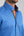 Roma Iconic Herren Hemd Satin Blau