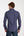 Camisa Hombre Roma Iconic Popelin Stretch Azul Blanco
