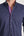 Camisa Hombre Roma Iconic Popelin Stretch Azul Blanco
