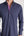 Camisa Hombre Roma Iconic Popelin Stretch Azul Blanco