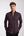 Camisa Hombre Roma Iconic Popelin Stretch Negro Rojo