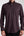 Camisa Hombre Roma Iconic Popelin Stretch Negro Rojo