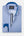Roma Iconic Herren Hemd Poplin Stretch Weiss Hellblau