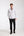 Camisa Hombre Roma Iconic Popelin Stretch Blanco Negro