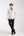 Camisa Hombre Roma Iconic Popelin Stretch Blanco Negro