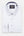 Roma Iconic Herren Hemd Poplin Stretch Weiss Blau