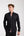 Camisa Hombre Roma Iconic Satin Negro