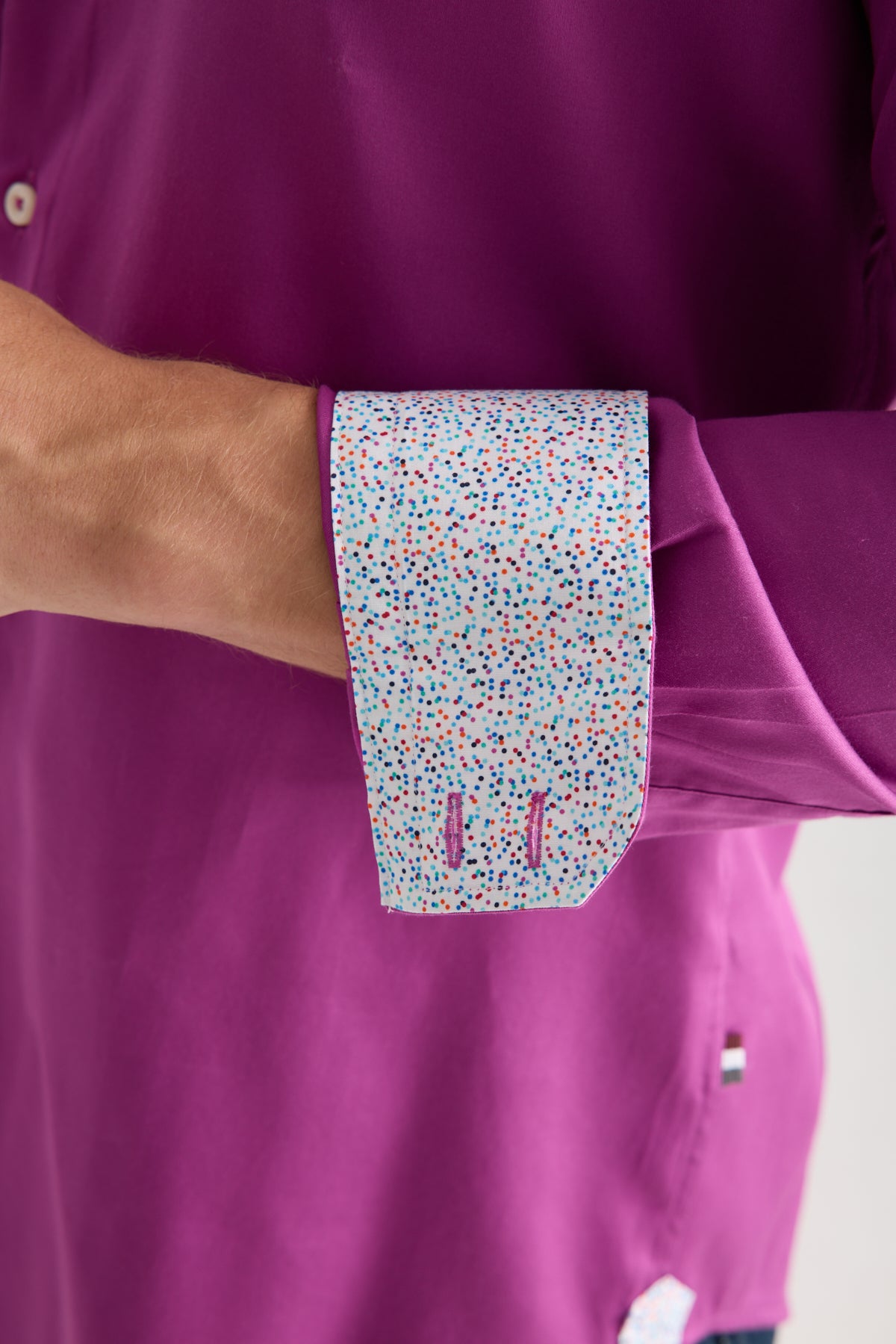 Jacques Britt Camicia Uomo Business a Quadri Rosa Manica Lunga (IT 52 Jacques Britt Camicia Uomo Business a Quadri Rosa Manica Lunga (IT 52
