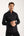 Chemise Homme Roma Iconic Satin Noir