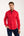 Camicia Uomo Roma Iconic Satin Rosso