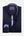 Camicia Uomo Roma Iconic Satin Blu
