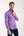 Chemise Homme Roma Iconic Satin Violet
