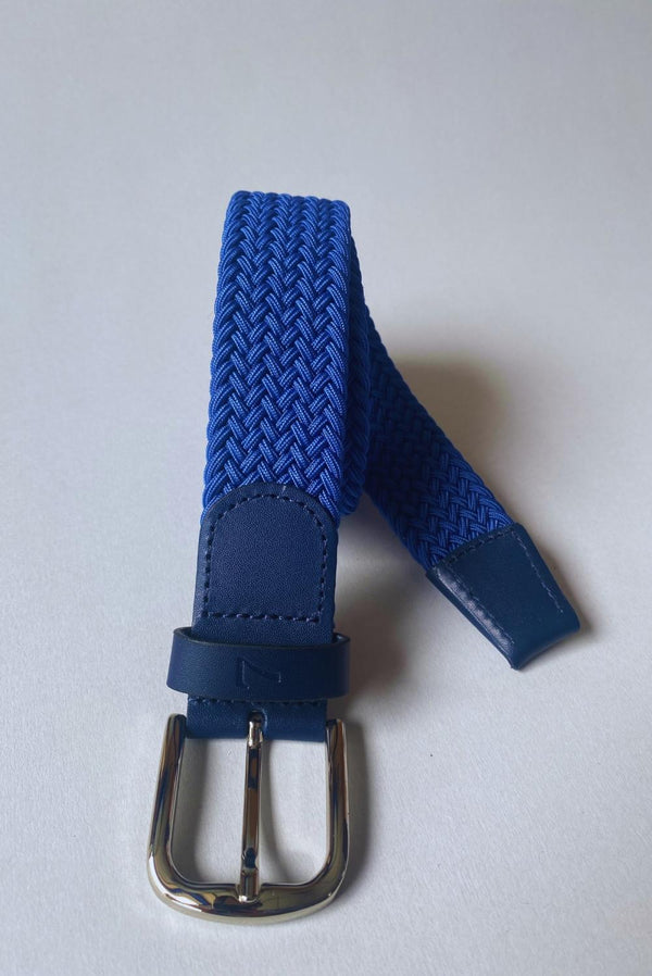 Stretch Man Belt Navy Blue