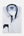 Vesuvio Iconic Poplin Stretch Man Shirt White Blue