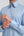 Vesuvio Iconic Satin Man Shirt Light Blue