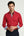 Marco Polo Iconic Satin Man Shirt Red