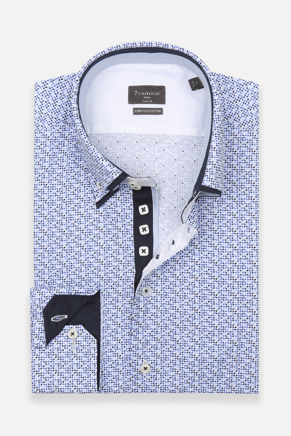 Chemise Homme Marco Polo Bleu clair