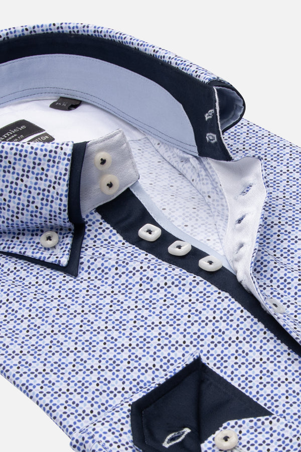 Chemise Homme Marco Polo Bleu clair