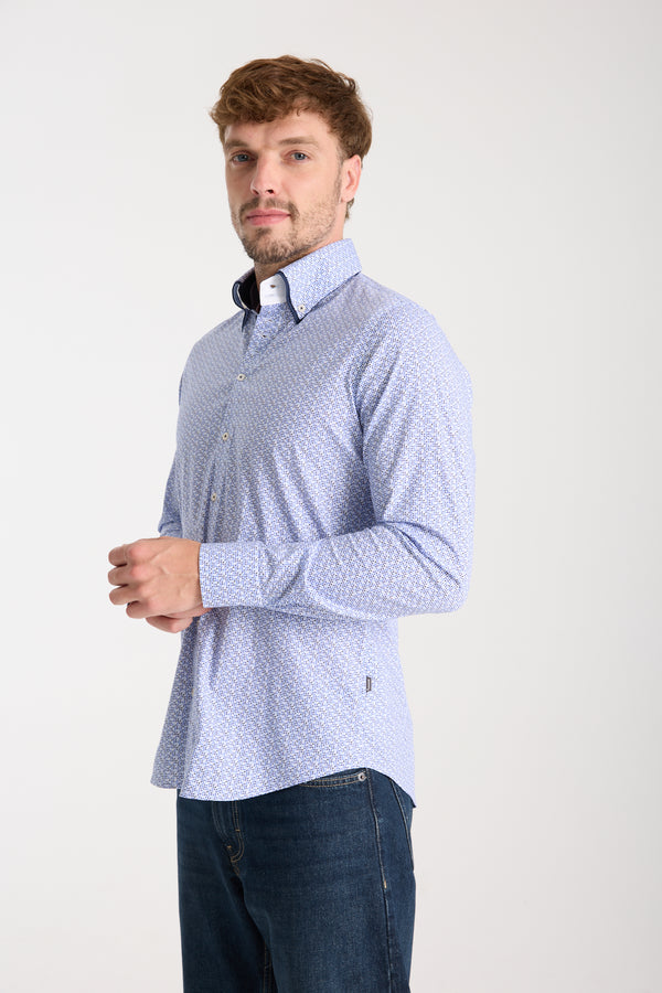 Chemise Homme Marco Polo Bleu clair