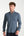 Camisa Hombre Marco Polo Iconic Popelin Stretch Azul Blanco