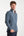 Camisa Hombre Marco Polo Iconic Popelin Stretch Azul Blanco