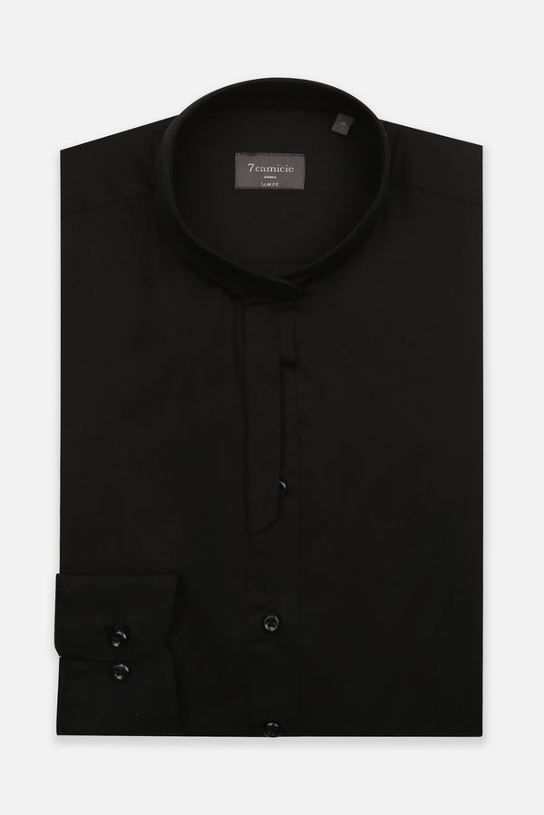Essential Damen Hemd Schwarz