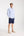 Camisa Hombre Caravaggio Essential Lino Azul Blanco