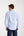 Camisa Hombre Caravaggio Essential Lino Azul Blanco