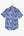Camicia Uomo Manica Corta Hawaii Sport Lino Blu Celeste