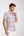 Camisa Hombre Manga corta Hawaii Sport Popelin Stretch Blanco Azul