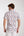 Camisa Hombre Manga corta Hawaii Sport Popelin Stretch Blanco Azul