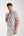 Camisa Hombre Manga corta Hawaii Sport Popelin Stretch Blanco Azul