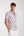Camisa Hombre Manga corta Hawaii Sport Popelin Stretch Blanco Azul