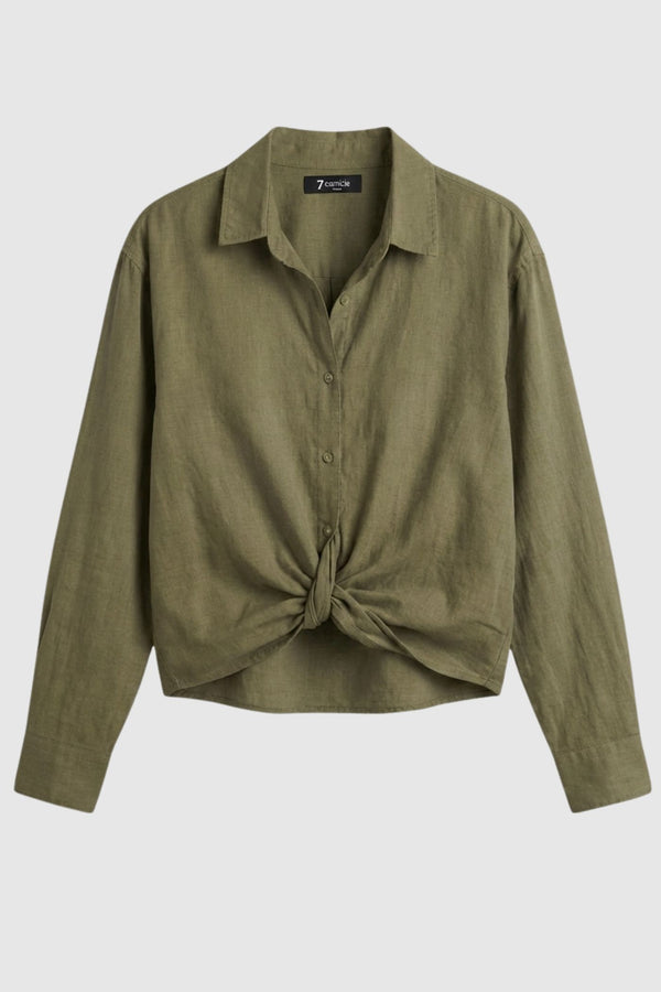 Chemise Femme Sport Coton Vert