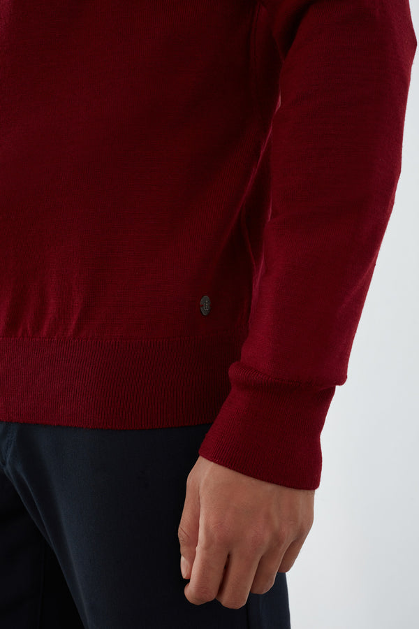 Pull-over Homme Rouge