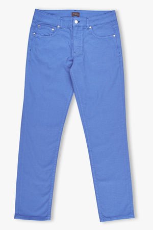 Herren Hose Baumwollstretch Blau
