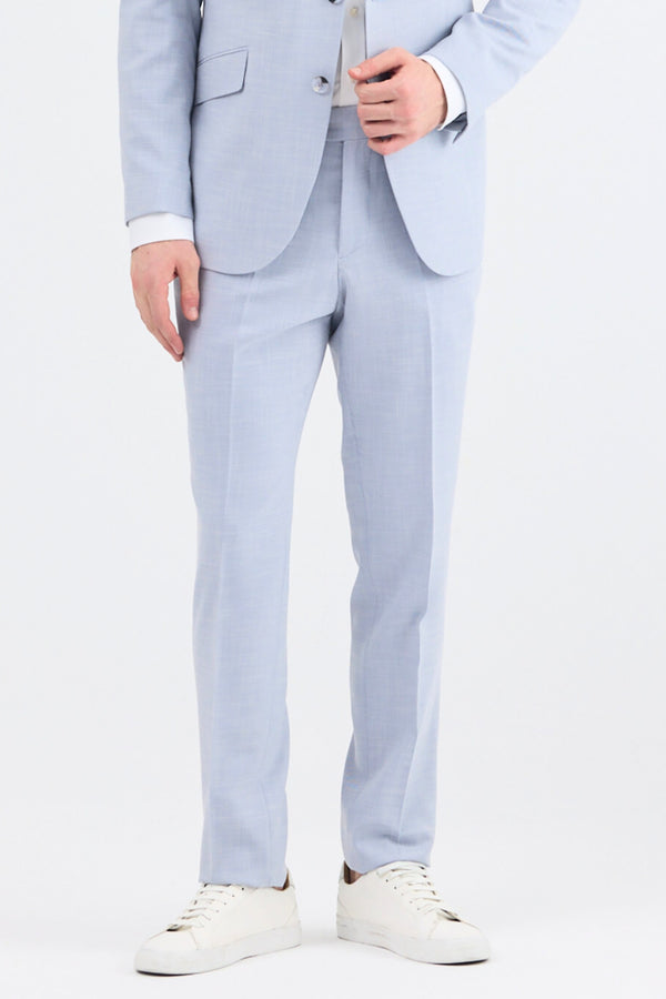 Pantaloni Uomo Celeste