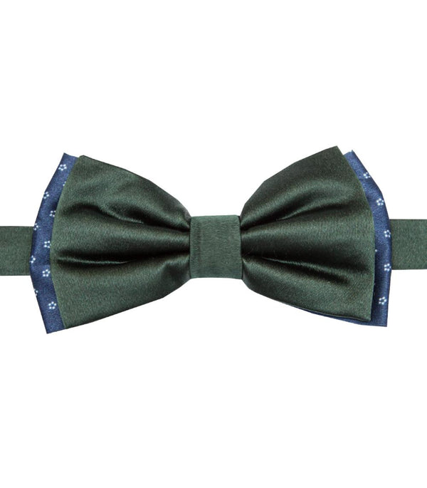 Herren Krawatte Seide Grun