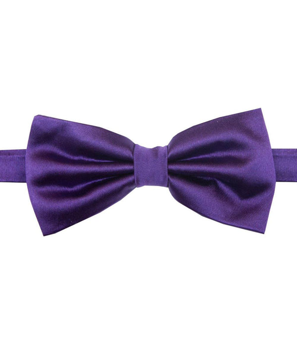 Herren Krawatte Seide Violett