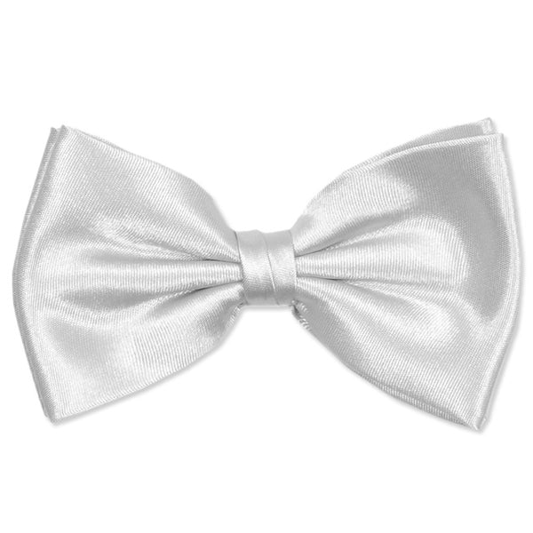 Silk Man Bow tie White