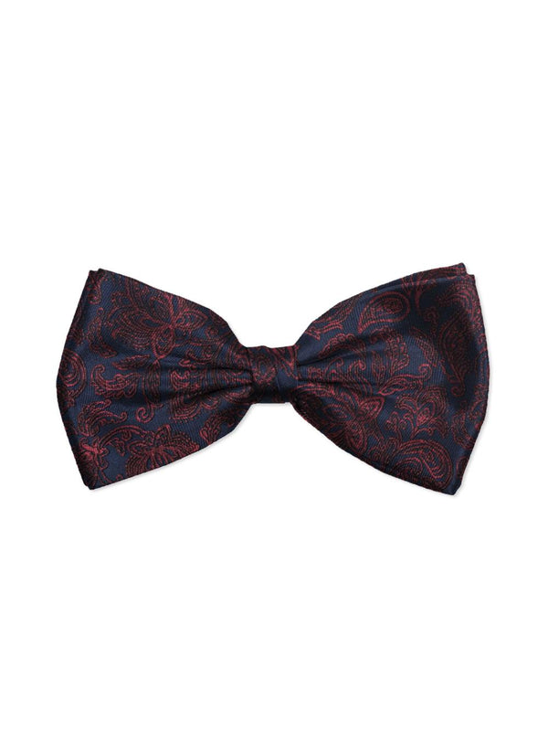 Silk Man Bow tie Blue Red