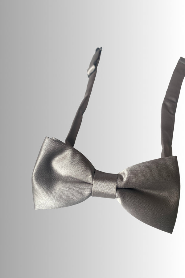 Microfiber Man Bow tie Grey