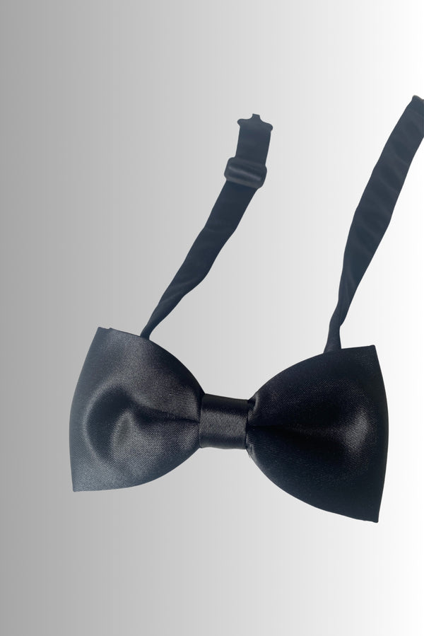 Microfiber Man Bow tie Black